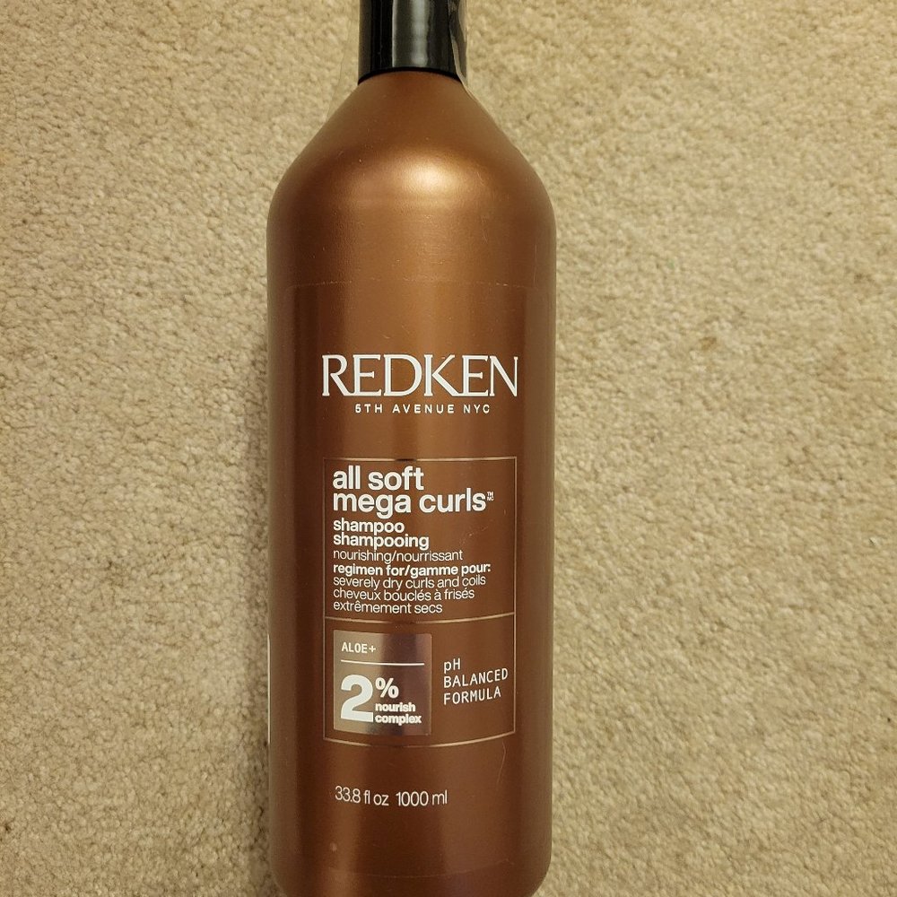 Redken All Soft Mega Curls Shampoo Liter bottle